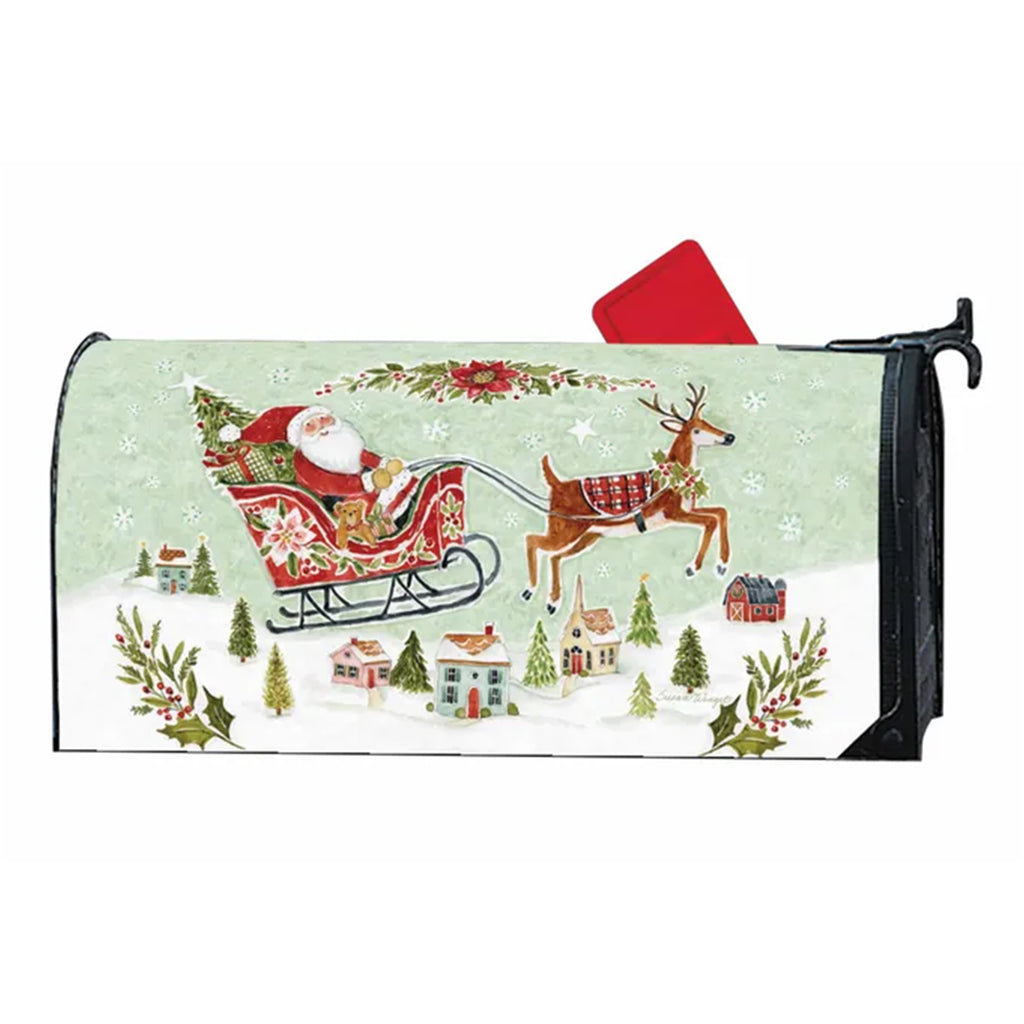 Magnet Works Happy Christmas Santa Mailwrap