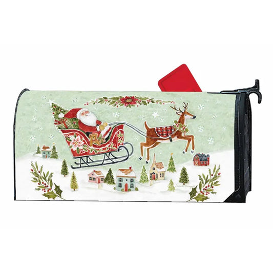 Magnet Works Happy Christmas Santa Mailwrap