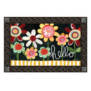 Playful Petals Door Mat