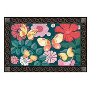 Flutter & Vine Door Mat