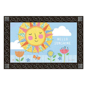 Patchwork Sun Door Mat
