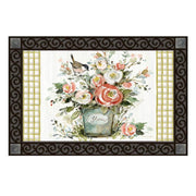 Bloomed Boots Door Mat