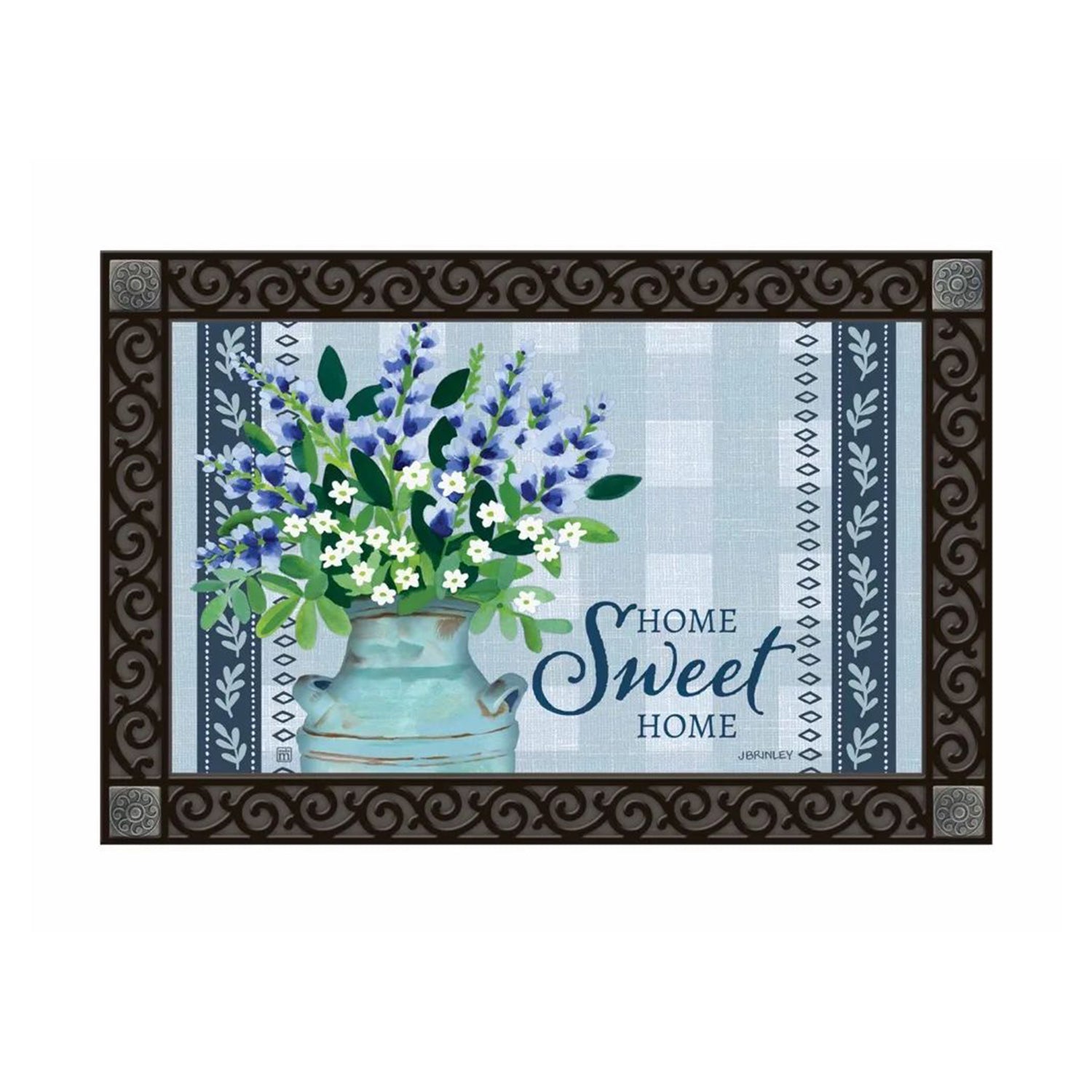 Magnet Works Bluebonnets Home Sweet Home MatMate
