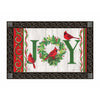 Cardinal Joy Door Mat