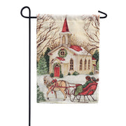 Magnet Works Religious Christmas Garden Flag
