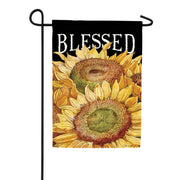 Magnet Works Garden Flag - Blessed Sunflower Bouquet