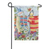 Magnet Works Out to Dry Garden Flag