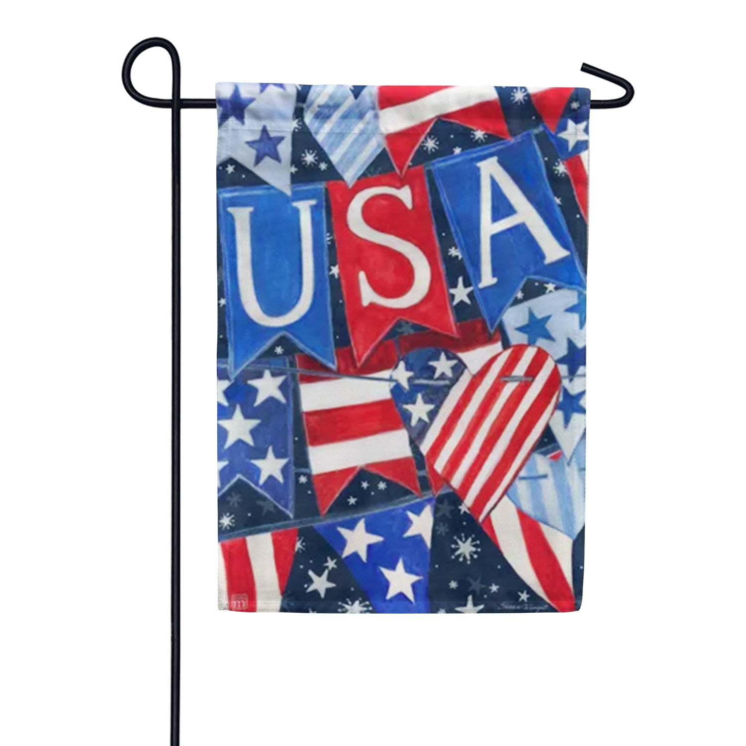 Magnet Works USA Banner Garden Flag