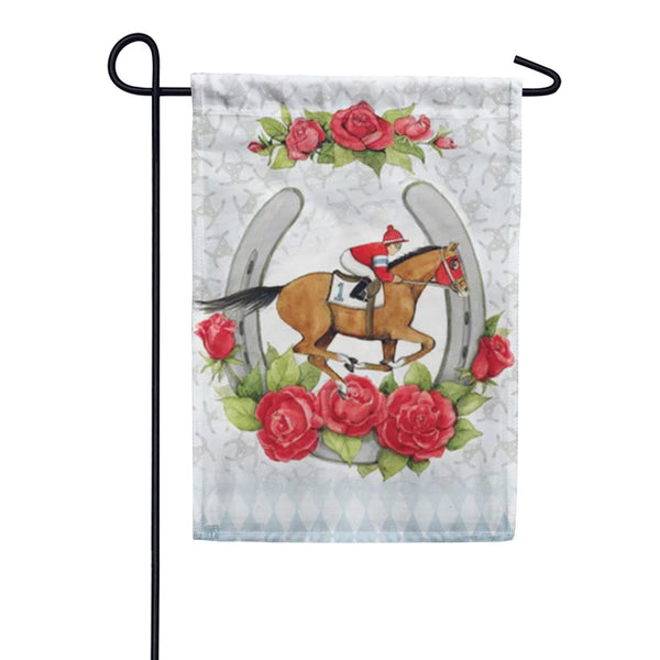 Magnet Works Derby Day Garden Flag