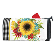 Magnet Works Sunflower Checks Mailwrap