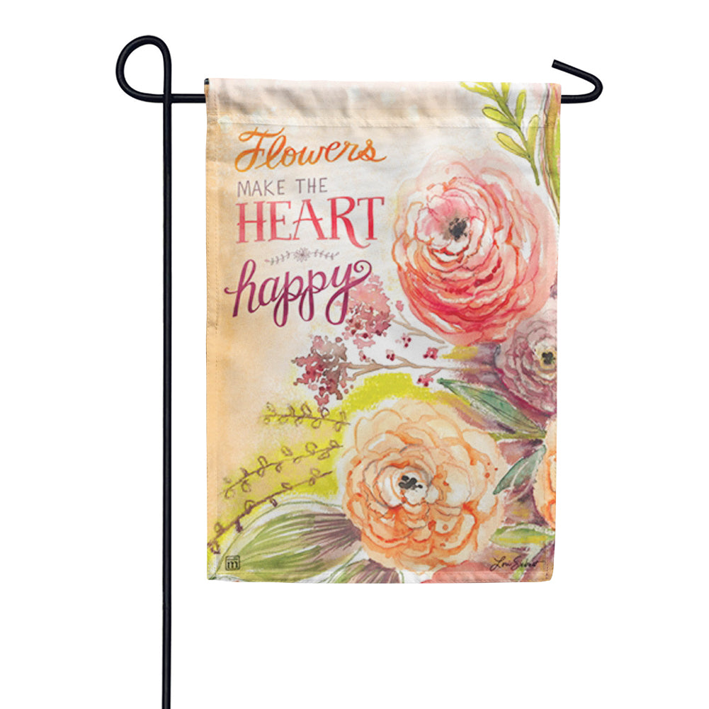 Magnet Works Fresh Flowers Garden Flag