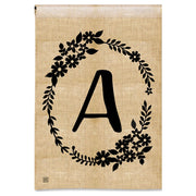 Magnet Works Rustic Monogram Garden Flag