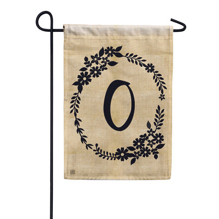 Magnet Works Rustic Monogram Garden Flag