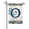 Magnet Works Indigo Elegance Monogram Garden Flag
