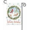 Magnet Works Holiday Vignette Garden Flag