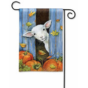 Magnet Works Pumpkin Farm Lamb Garden Flag