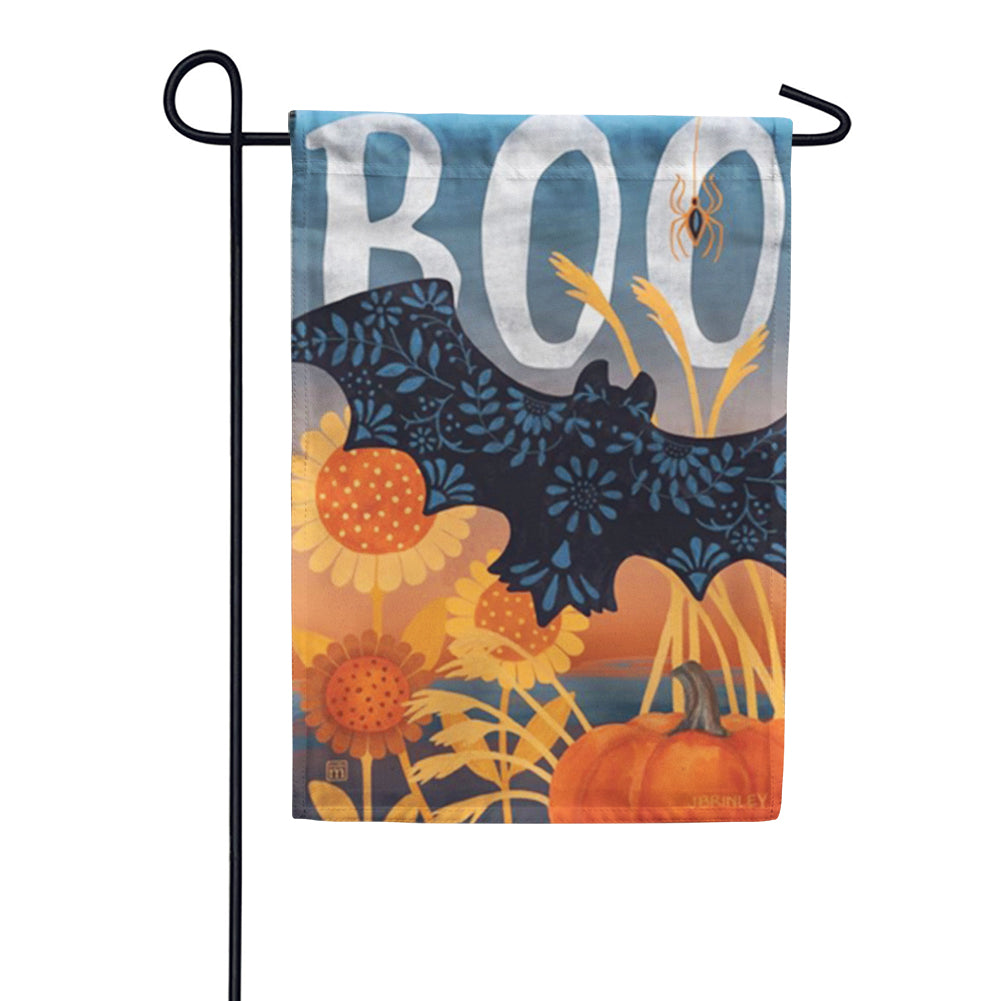 Magnet Works Boo Bat Garden Flag