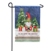 Magnet Works I'll Be Gnome For Christmas Garden Flag