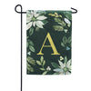 Magnet Works Poinsettia Joy Monogram Garden Flag