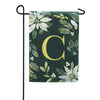 Magnet Works Poinsettia Joy Monogram Garden Flag