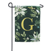 Magnet Works Poinsettia Joy Monogram Garden Flag