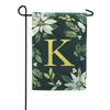 Magnet Works Poinsettia Joy Monogram Garden Flag