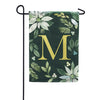 Magnet Works Poinsettia Joy Monogram Garden Flag