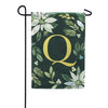 Magnet Works Poinsettia Joy Monogram Garden Flag