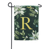 Magnet Works Poinsettia Joy Monogram Garden Flag