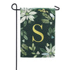 Magnet Works Poinsettia Joy Monogram Garden Flag
