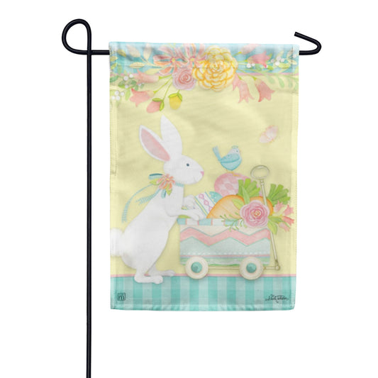 Magnet Works Easter Delivery Garden Flag
