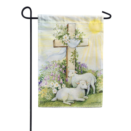 Easter Morning Garden Flag