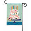 Magnet Works Birthday Cake Garden Flag