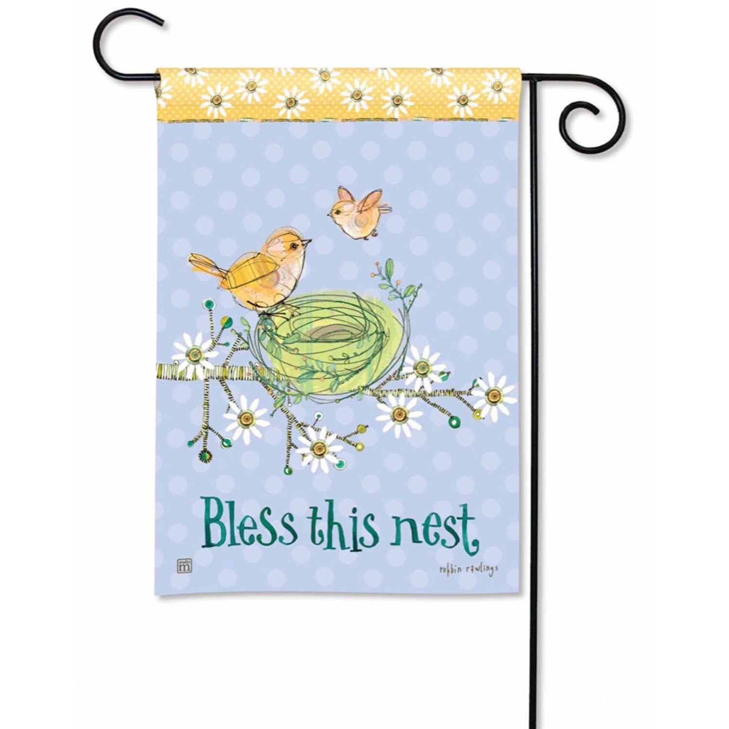 Magnet Works Mother Bird Garden Flag