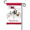 Magnet Works Holiday Greeters Garden Flag