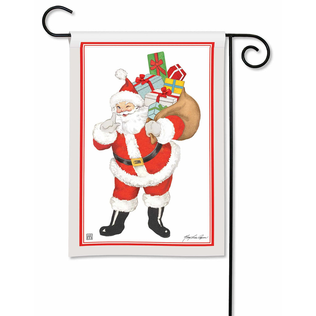 Magnet Works Santa's Presents Garden Flag