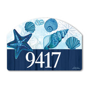 Magnet Works Blue Seashells Yard DeSign
