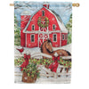 Magnet Works Christmas on the Farm House Flag