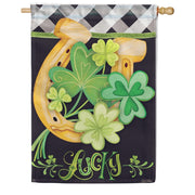Magnet Works Lucky to be Irish House Flag