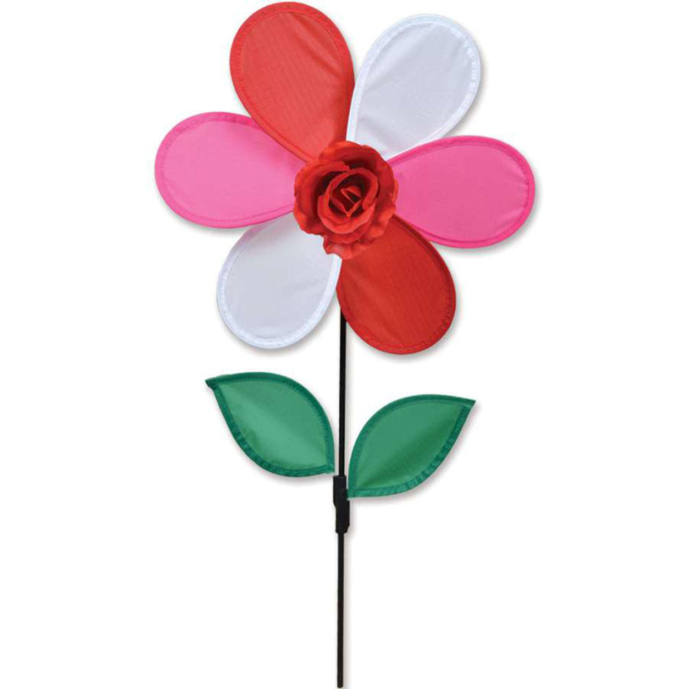 Premier Red Rose Flower Spinner
