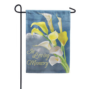 Premier In Loving Memory Illuminated Garden Flag
