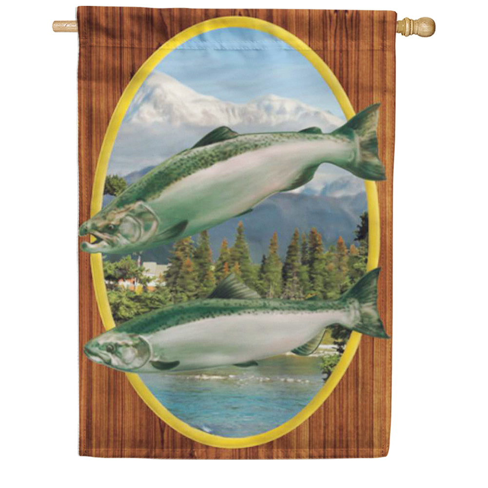 Premier Chinook Salmon Brilliance House Flag