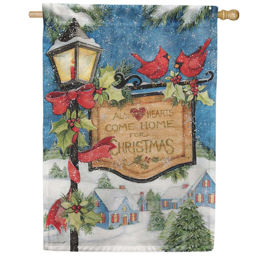 Premier Oversized House Flag - Christmas Lightpost