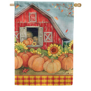 Premier Pumpkin Barn Oversized House Flag