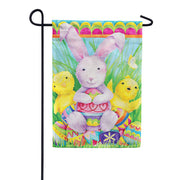 Premier Bunny and Friends Illuminated Garden Flag