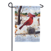 Cardinal Morning PremierSoft Garden Flag