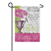 Simple Pleasures PremierSoft Garden Flag