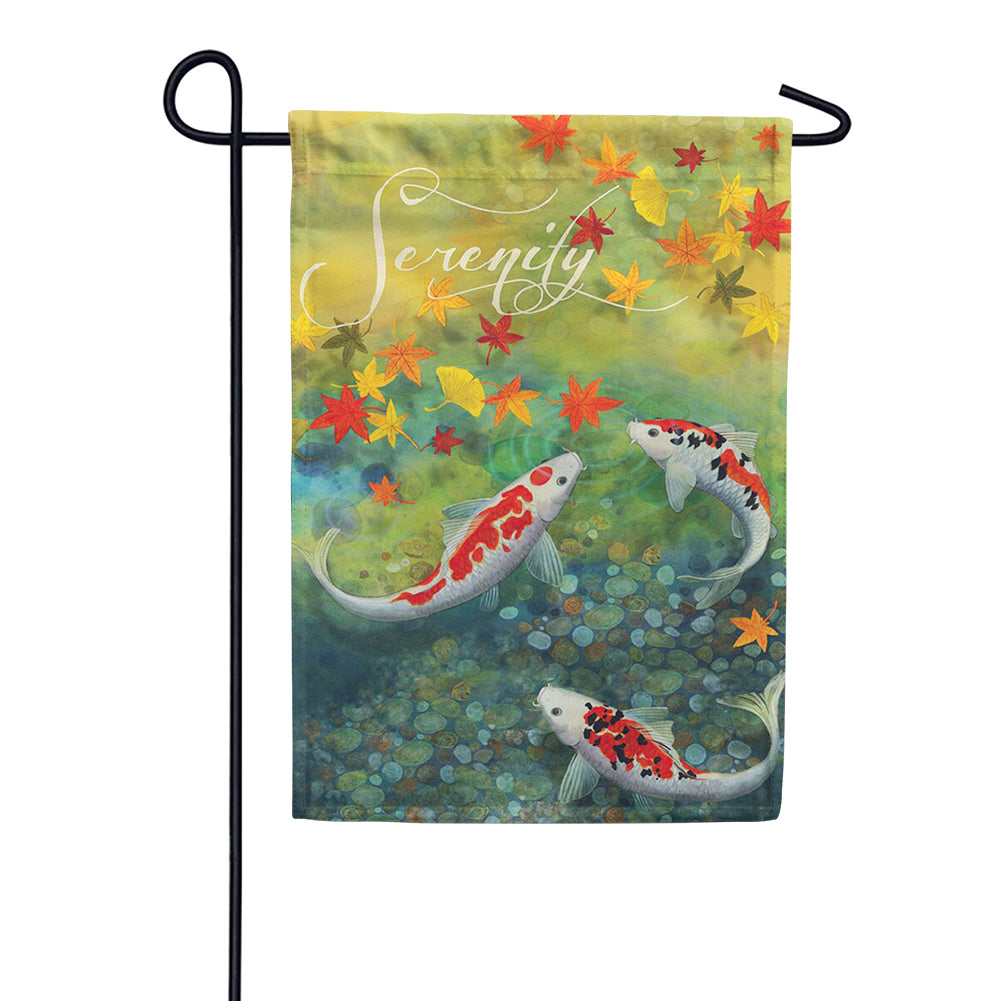 Autumn Pond PremierSoft Garden Flag