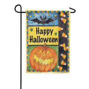 Halloween Smiles PremierSoft Garden Flag