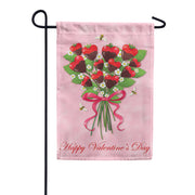 Strawberry Bouquet PremierSoft Garden Flag